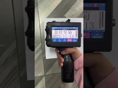 طابعة حبر رشاشة محمولة للطباعة السريعة والدقيقة 230*100*135ملم 70M/min