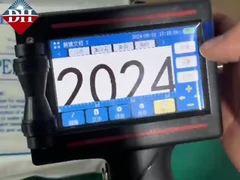 الطابعة المحمولة ذات الشاشة اللمسية 4.3 بوصة وخرطوشة التجفيف السريع